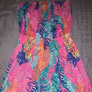 Strapless Lilly Pulitzer dress